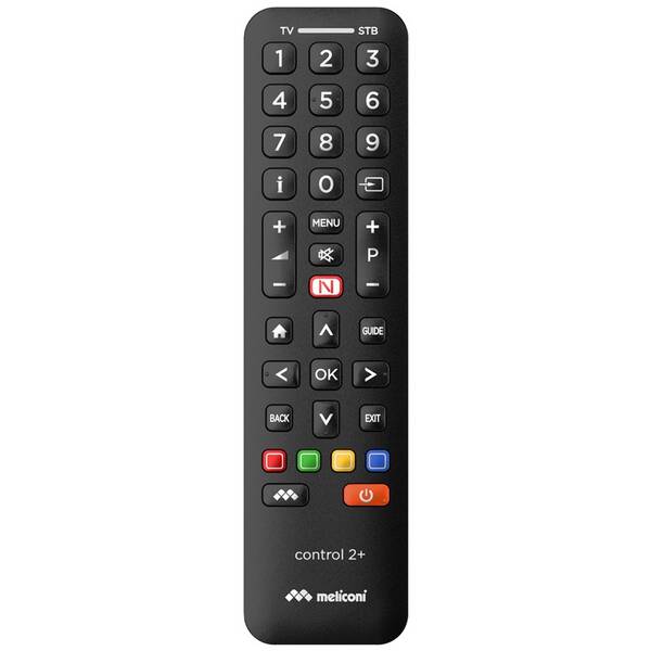 Diaľkový ovládač Meliconi Control 2+ čierny

