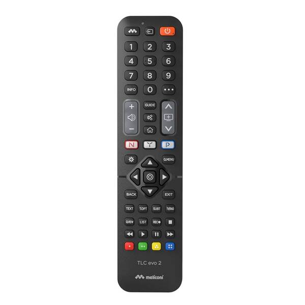 Diaľkový ovládač Meliconi TLC EVO 2 pre LG čierny

