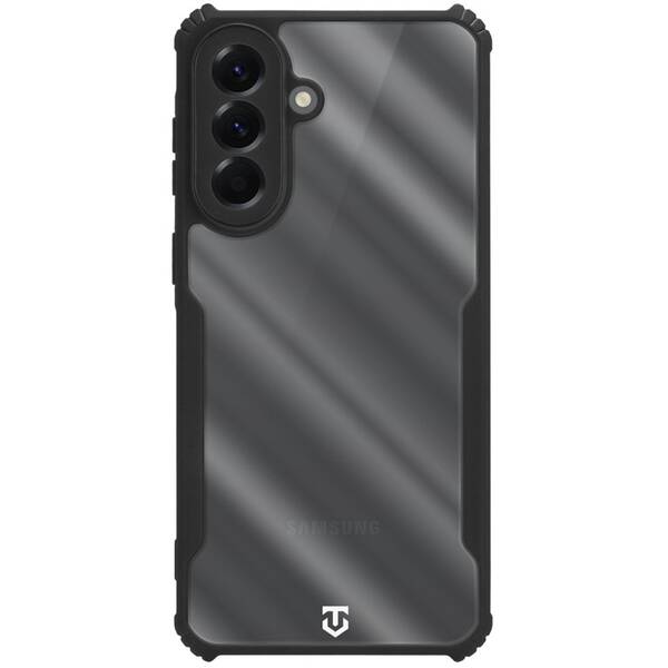 Kryt na mobil Tactical Quantum Stealth na Samsung Galaxy A57 čierny/priehľadný

