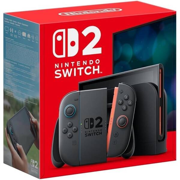 Herná konzola Nintendo Switch 2 čierny

