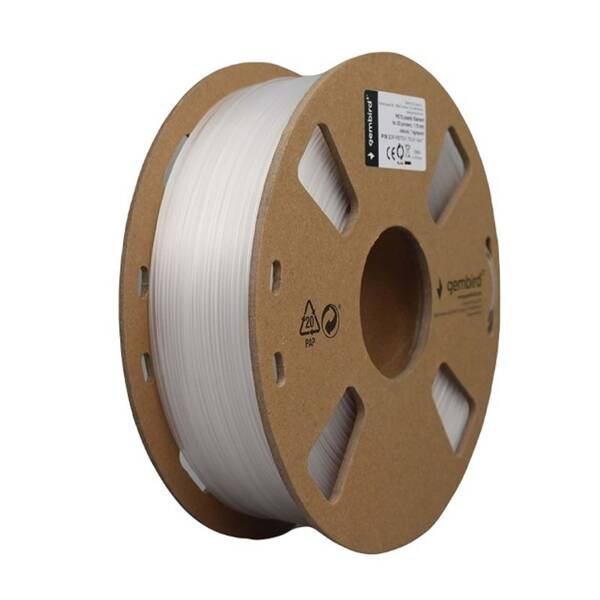 Tlačová struna (filament) Gembird PETG 1,75MM/1 NAT 

