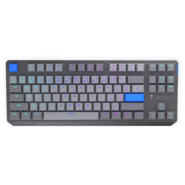 Klávesnica ENDORFY Thock V2 TKL Wireless CZ sivá

