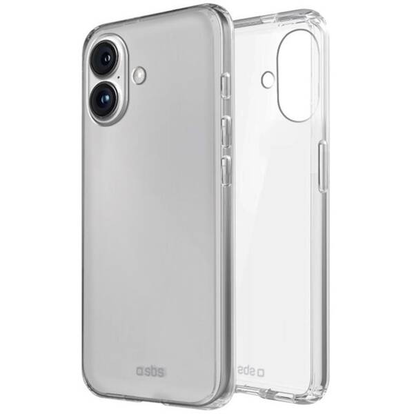Kryt na mobil SBS Skinny na Apple iPhone 16 Plus priehľadný

