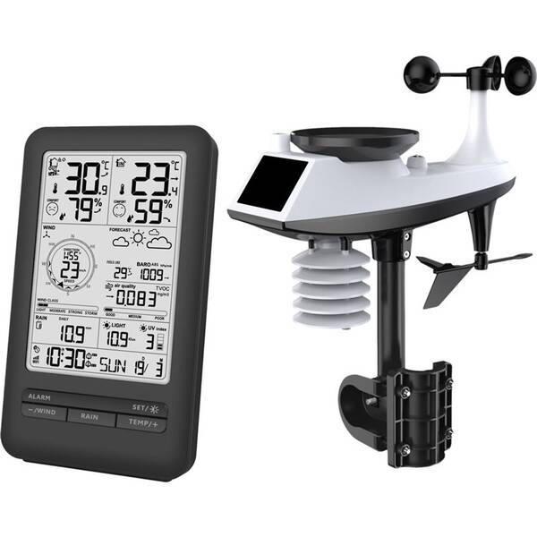 Meteorologická stanica Solight TE92WiFi čierna

