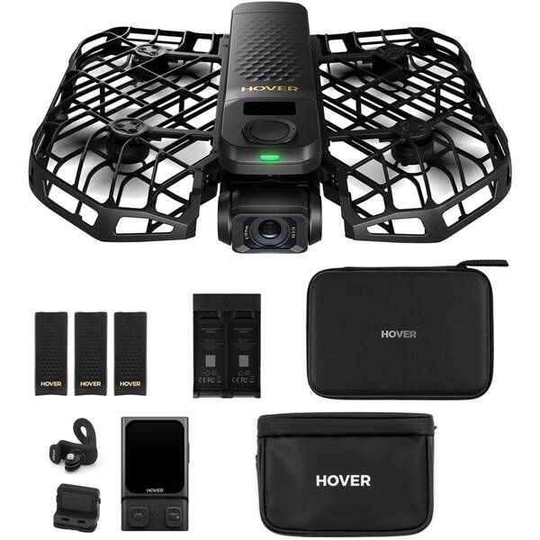 Dron HOVERAir X1 Pro Max Ultimate Cycling Kit čierny

