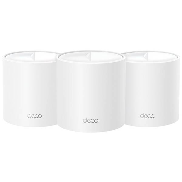 Kompletný Wi-Fi systém TP-Link Deco X10 (3 ks) biely

