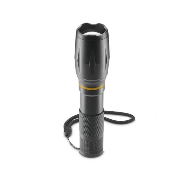 Lampáš Hama W200, 200 lm / 180 m, 3 režimy, zoom, COB, batéria čierna

