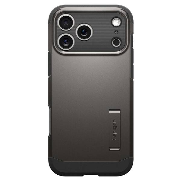Kryt na mobil Spigen Tough Armor T MagSafe na iPhone 18 Pro Max/17 Pro Max sivý

