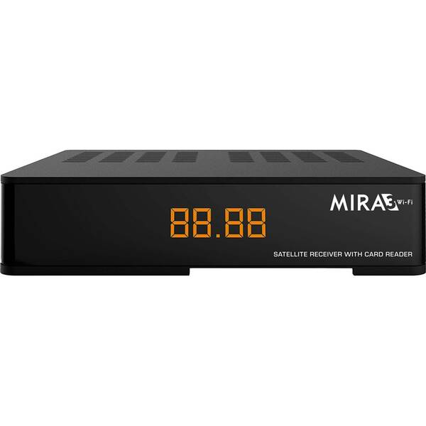 Satelitný prijímač Amiko MIRA 3 Wi-Fi čierny

