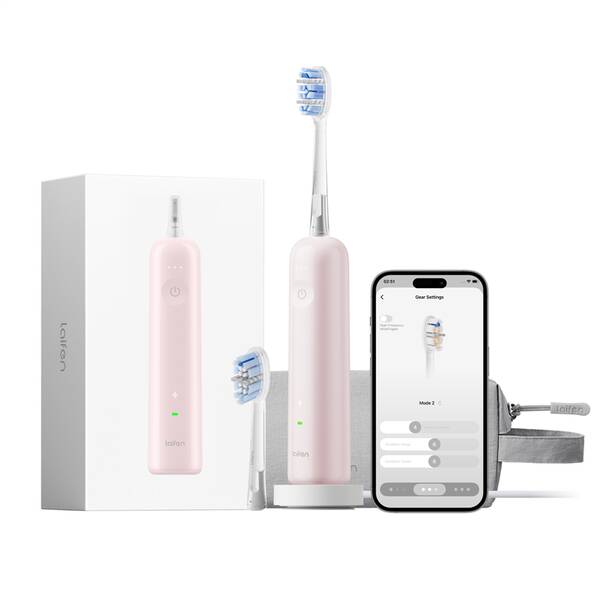 Zubná kefka Laifen LFTB02-P ABS Pink ružový

