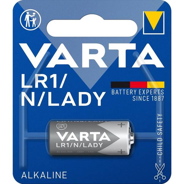 Batéria alkalická Varta LR1, blister 1ks 

