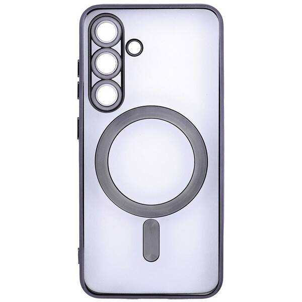 Kryt na mobil WG Magic Eye Magnet na Samsung Galaxy S26 5G čierny/priehľadný

