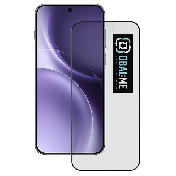 Tvrdené sklo Obal:Me 5D na Vivo X300 Pro čierne

