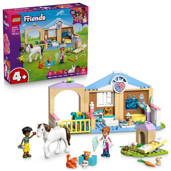 Stavebnica LEGO® Friends 42696 Veterinárna klinika so zvieratkami 

