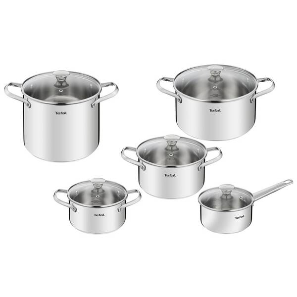 Sada riadu Tefal B921SA55, 10 ks nerez

