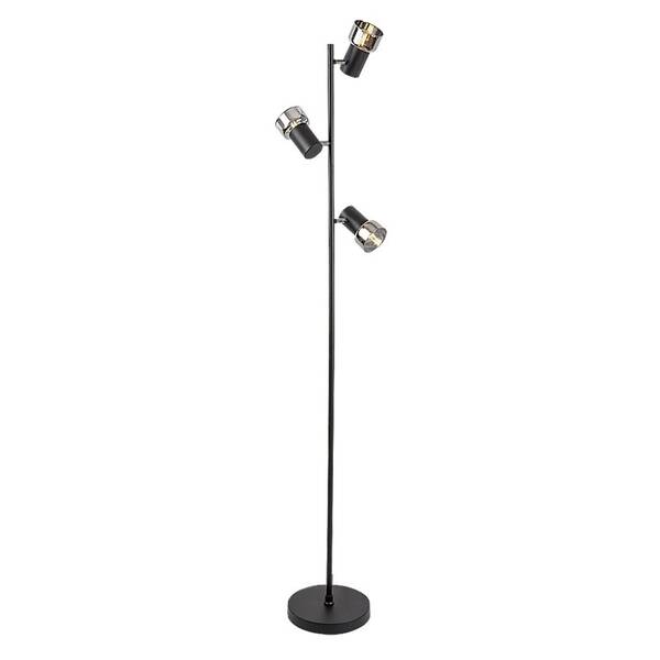 Stojacia lampa Rabalux HATICE 74279, 15W, E14 čierna

