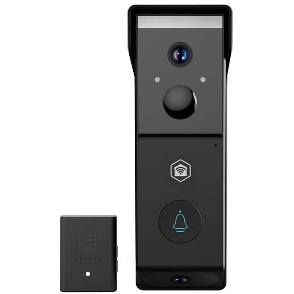 Videozvonček Nedis SmartLife WIFICDP31BK čierny

