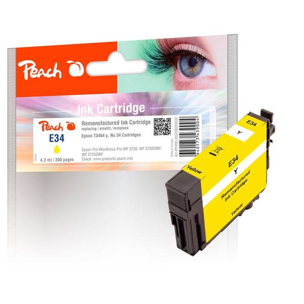 Cartridge Peach Epson 34, T3464, 330 strán žltá

