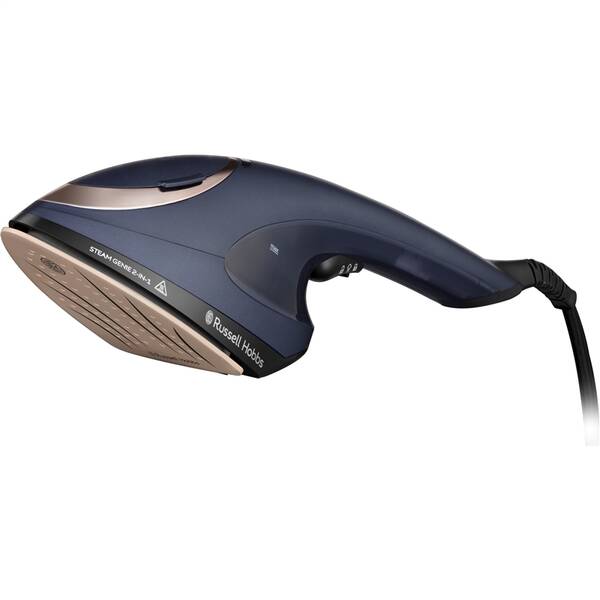 Ručný naparovač odevov RUSSELL HOBBS 28370-56 Steam Genie 2in1 modrý

