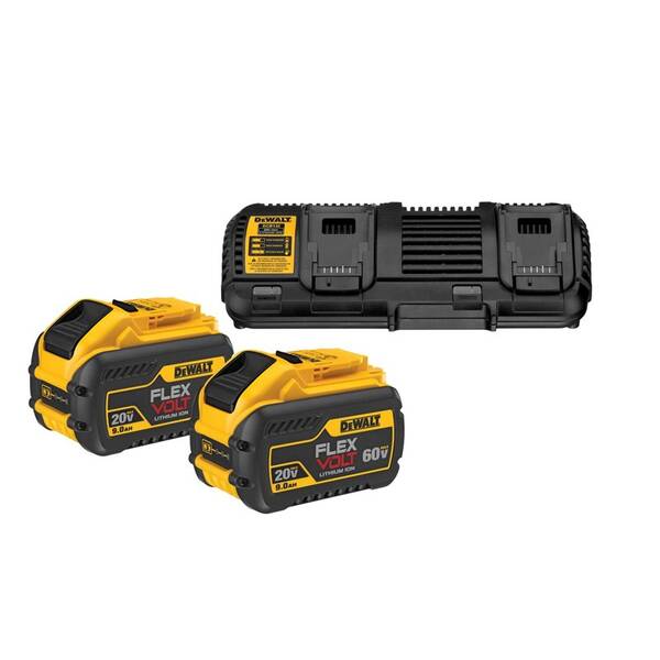 Set batérie a nabíjačky Dewalt XR FLEXVOLT DCB132X2 

