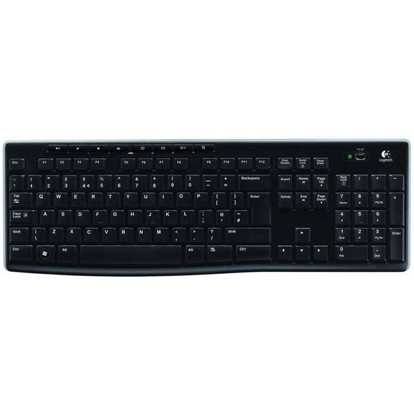 Klávesnica Logitech K270 CZ/SK čierna

