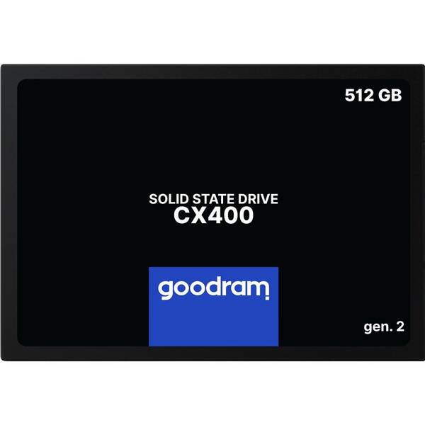 SSD Goodram CX400 512GB Gen.2 SATA III 2,5" 

