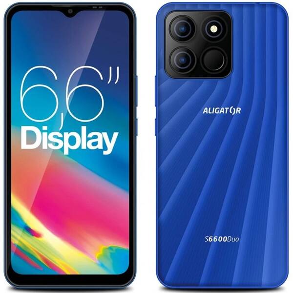 Mobilný telefón Aligator S6600 Duo 4 GB / 64 GB modrý

