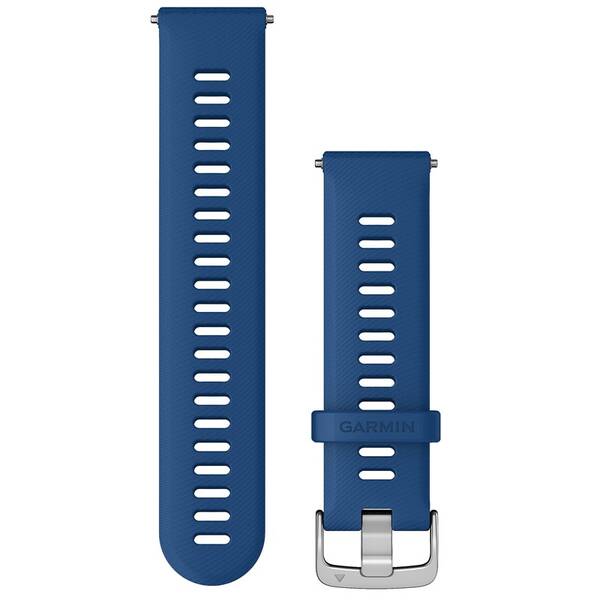Remienok Garmin Quick Release (22 mm), pracka silver modrý

