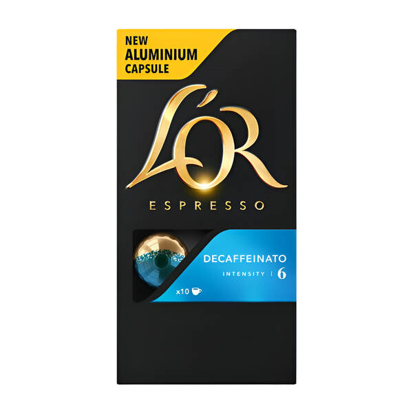 Kapsuly pre espressá L’OR DECAFFEINATO (10 ks) 

