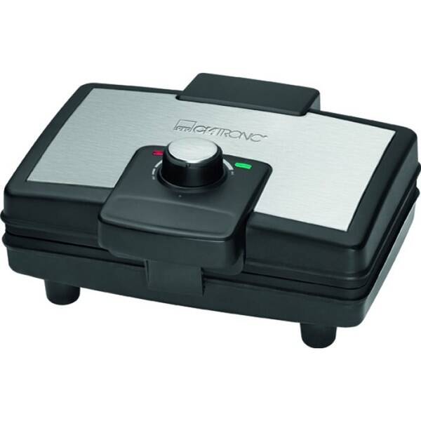 Vafľovač Clatronic WA 3606 čierny/sivý

