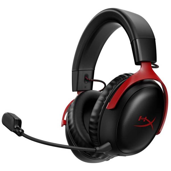 Headset HyperX Cloud III Wireless čierny/červený

