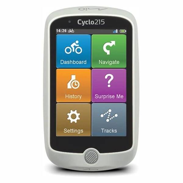 Navigačný systém GPS Mio Cyclo 215 biely

