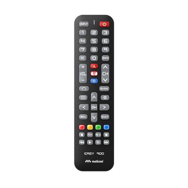 Diaľkový ovládač Meliconi EASY 900 pre Hisense čierny

