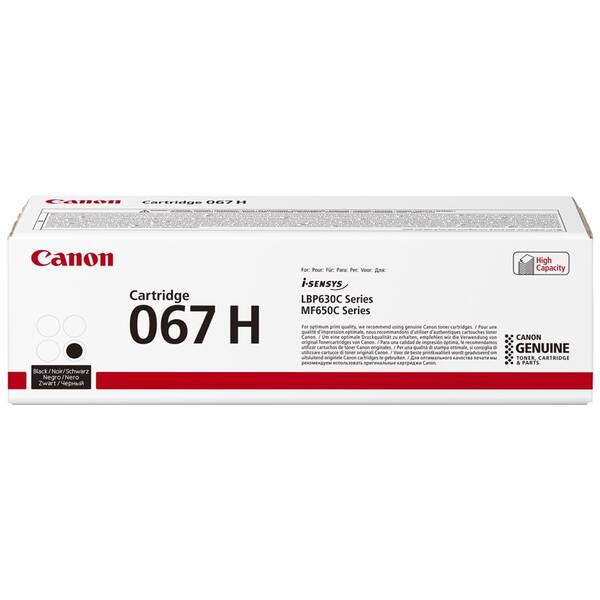 Toner Canon 067 H BK, 3130 strán čierny

