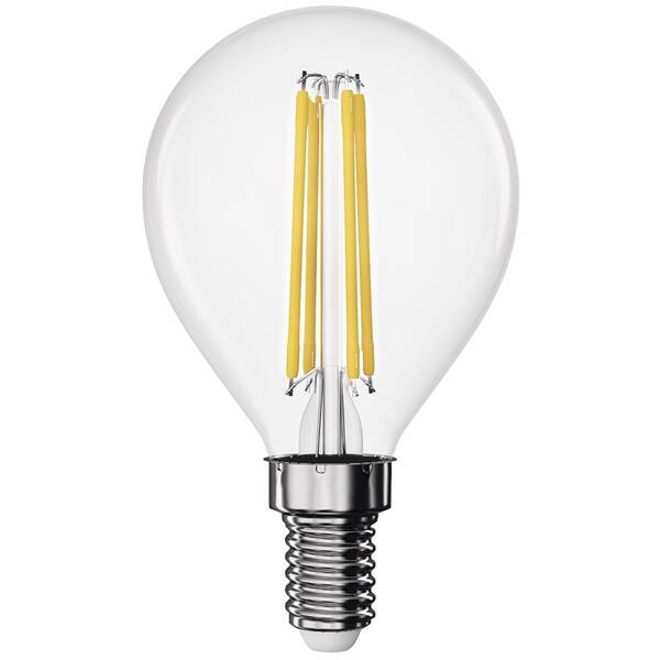 LED žiarovka EMOS Filament Mini Globe, 3,4 W, E14, neutrálna biela 

