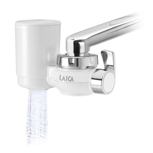 Filtračné zariadenie Laica Genova Hydrosmart+ Metalstop, R20A biely

