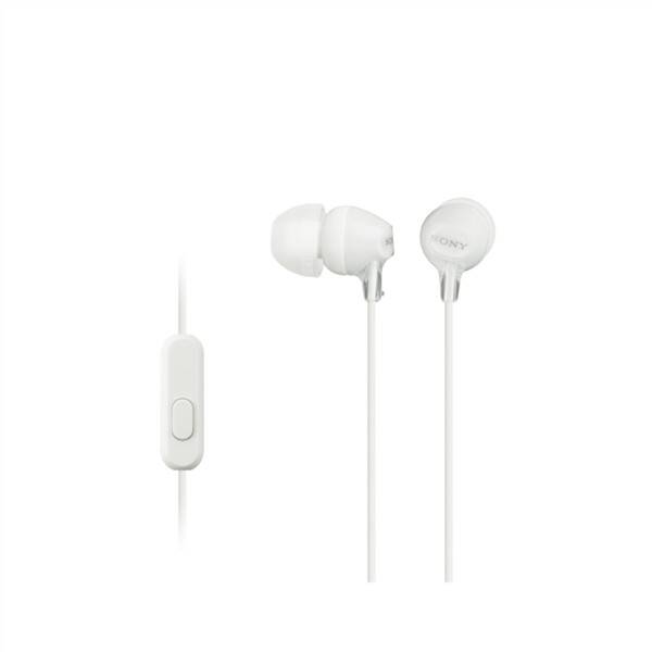 Slúchadlá Sony MDREX15APW.CE7 biela

