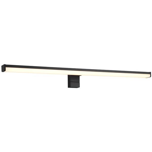 Nástenné svietidlo TRIO Lino, 60 cm čierne

