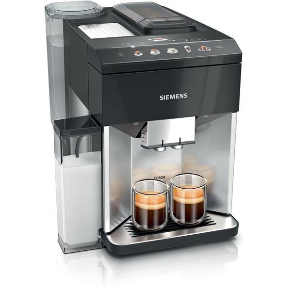 Automatický kávovar Siemens TQ517R03 čierny/nerez

