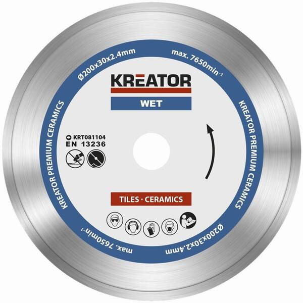 Kotúč diamantový Kreator KRT081104 (1ks) 

