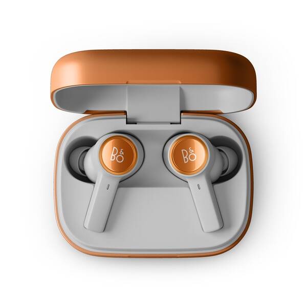 Slúchadlá Bang & Olufsen Beoplay Eleven Copper Tone - OTG sivá/oranžová

