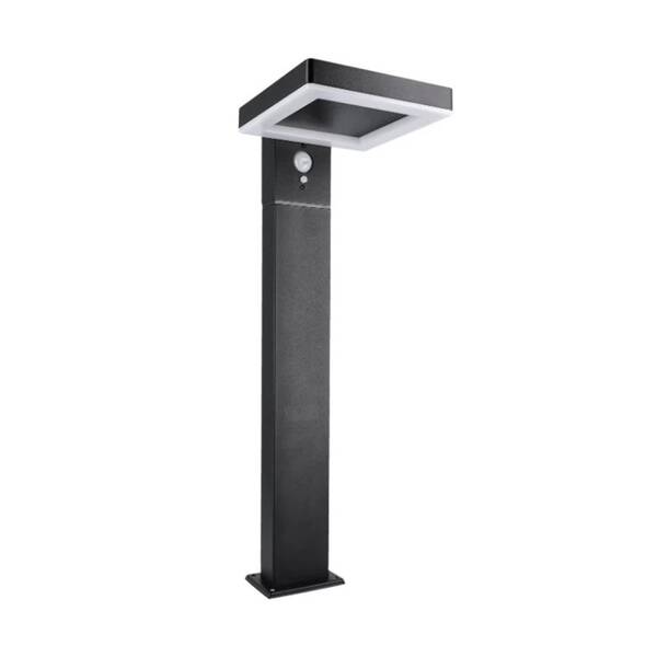 Svietidlo vonkajšie Tesla Lightning TS101, 50cm, 300 lm, 3000K, PIR, solárne čierne

