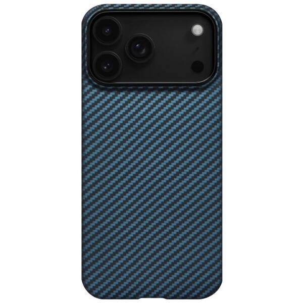 Kryt na mobil Pitaka Ultra-Slim na Apple iPhone 17 Pro sivý/modrý

