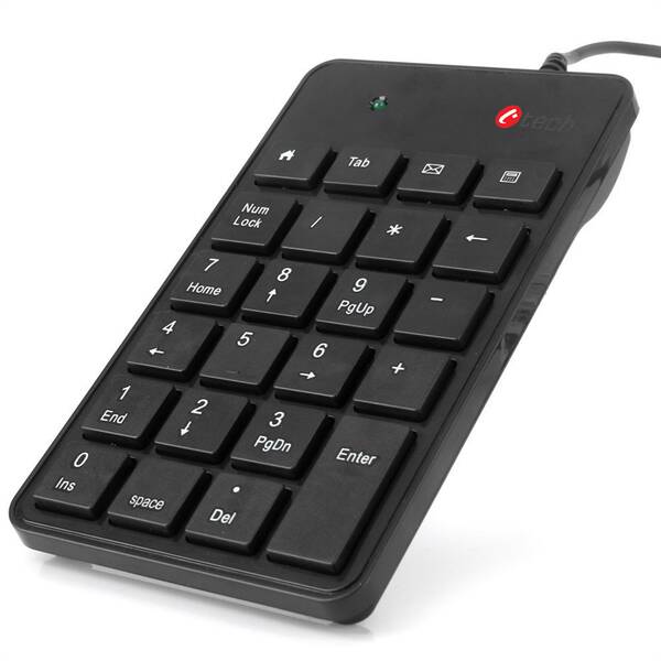 Klávesnica C-Tech KBN-01, numerická čierna

