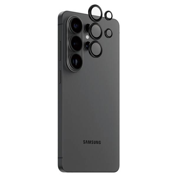 Ochranné sklo šošovky fotoaparátu PanzerGlass Hoops na Samsung Galaxy S26 Ultra čierne

