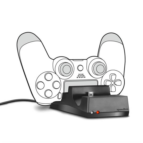 Dokovacia stanica Speed Link Jazz pro PS4 DualShock 4 čierny

