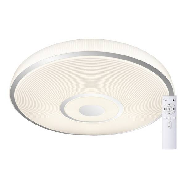 LED stropné svietidlo Top Light Rainbow K RC biele/chróm


