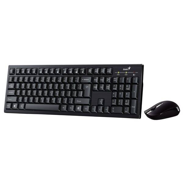 Klávesnica s myšou Genius KM-8101, CZ/SK layout čierna

