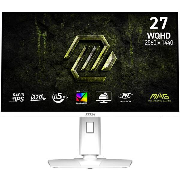 Herný monitor MSI MAG 274QRFW X32 biely


