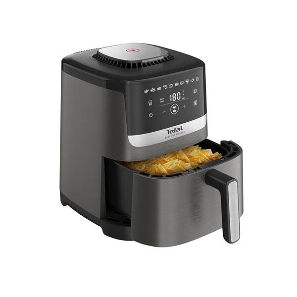 Fritéza teplovzdušná Tefal EY551HE0 Easy Fry Silence XL 5 l sivá

